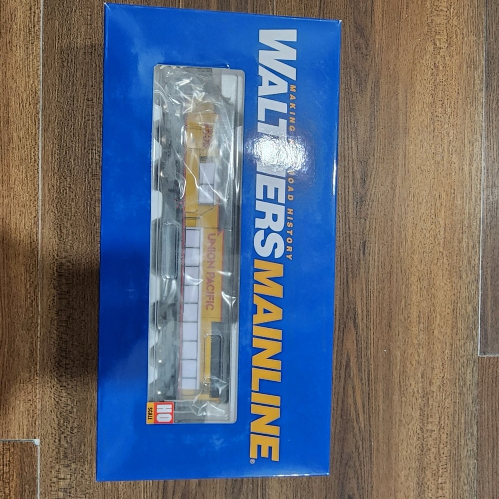 Union Pacific Model Train - Yellow